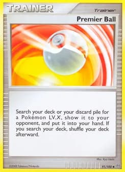 Premier Ball card in English