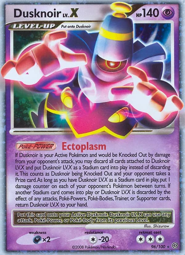 Dusknoir card in English
