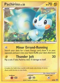 Pachirisu card in English