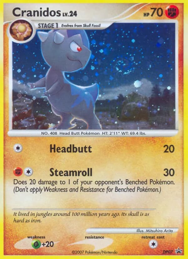 Cranidos card in English