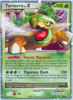 Torterra card in English