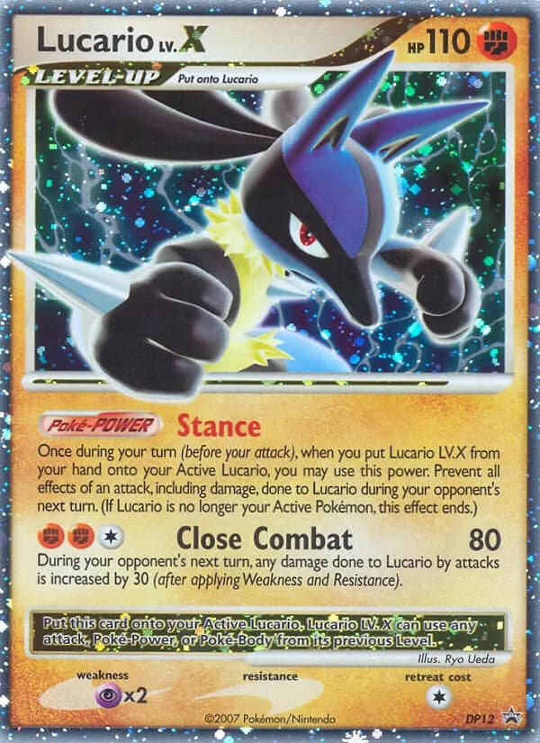 Lucario card in English