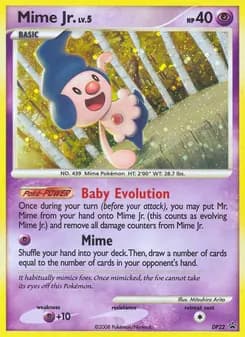 Mime Jr. card in English