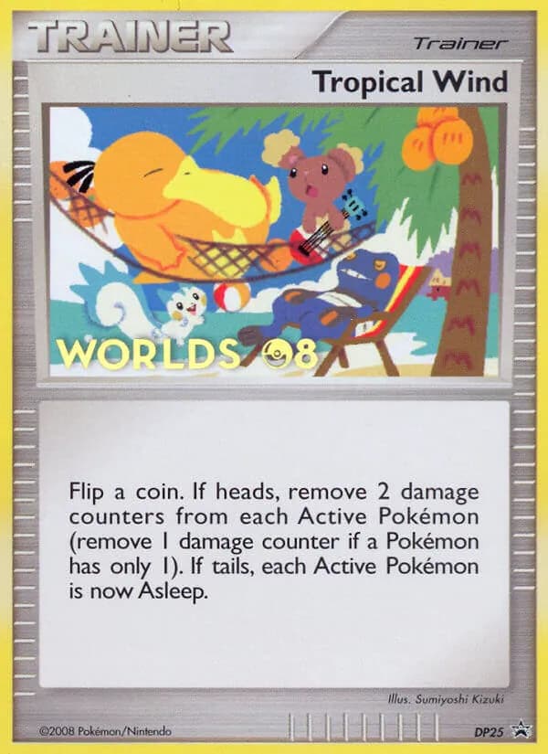 Tropical Wind card in English
