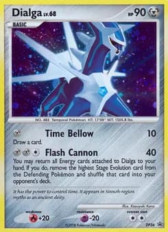 Dialga card in English