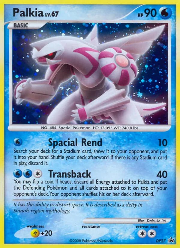Palkia card in English