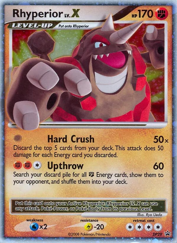 Rhyperior card in English