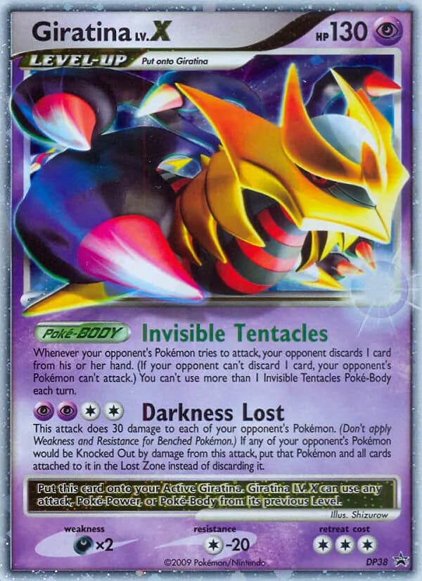 Giratina card in English