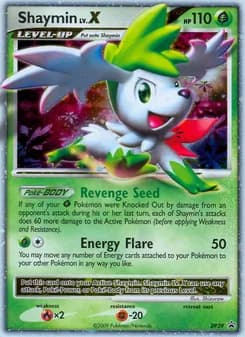 Shaymin card in English