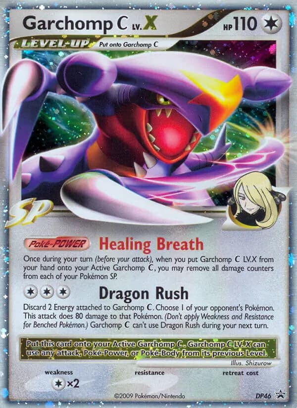 Garchomp C card in English