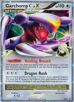 Garchomp C card in English