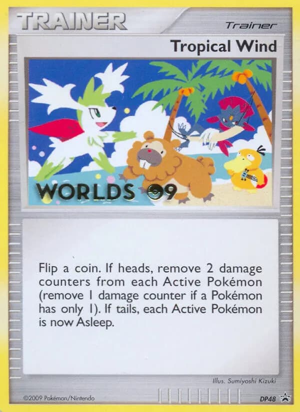 Tropical Wind card in English
