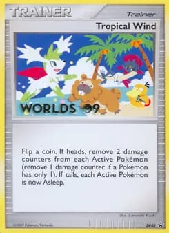 Tropical Wind card in English