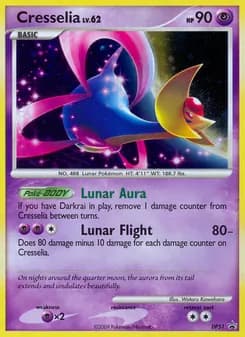 Cresselia card in English