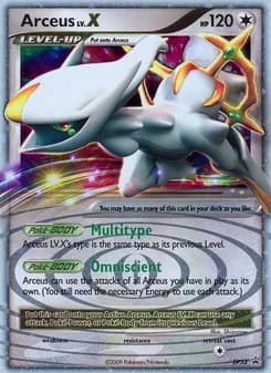Arceus card in English