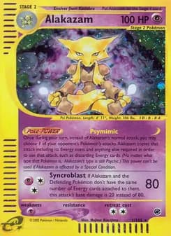 Alakazam card in English
