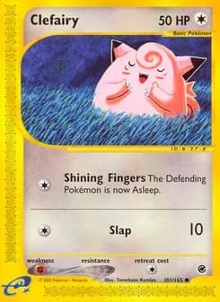 Clefairy card in English