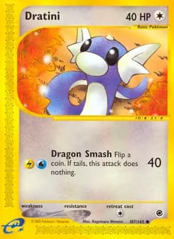 Dratini card in English