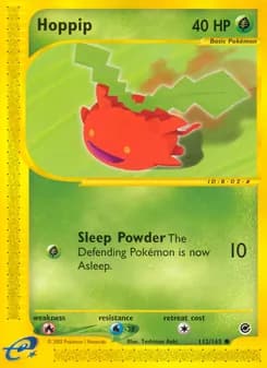 Hoppip card in English