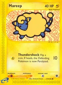 Mareep card in English