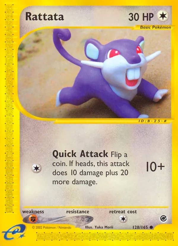 Rattata card in English