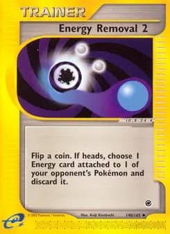 Energy Removal 2 card in English