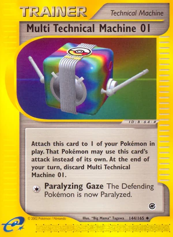 Multi Technical Machine 01 card in English