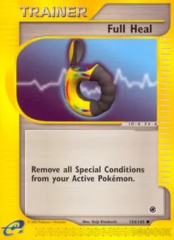 Full Heal card in English