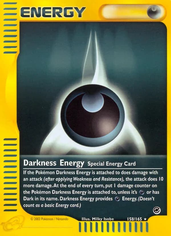 Darkness Energy card in English