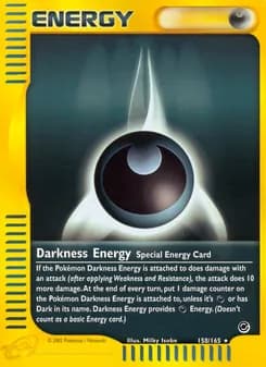 Darkness Energy card in English