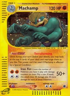 Machamp card in English