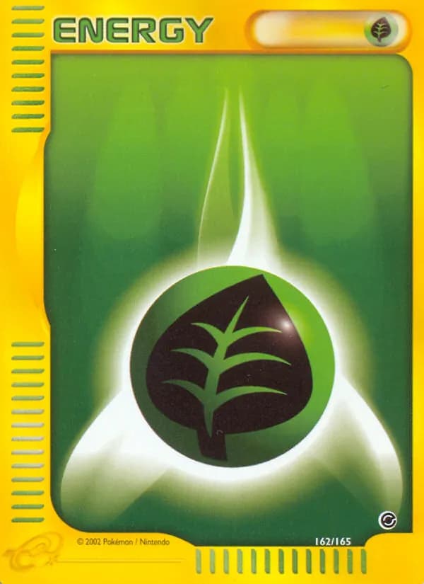 Grass Energy card in English