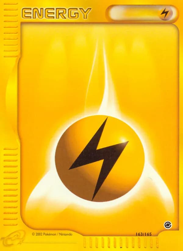 Lightning Energy card in English