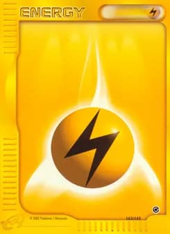 Lightning Energy card in English