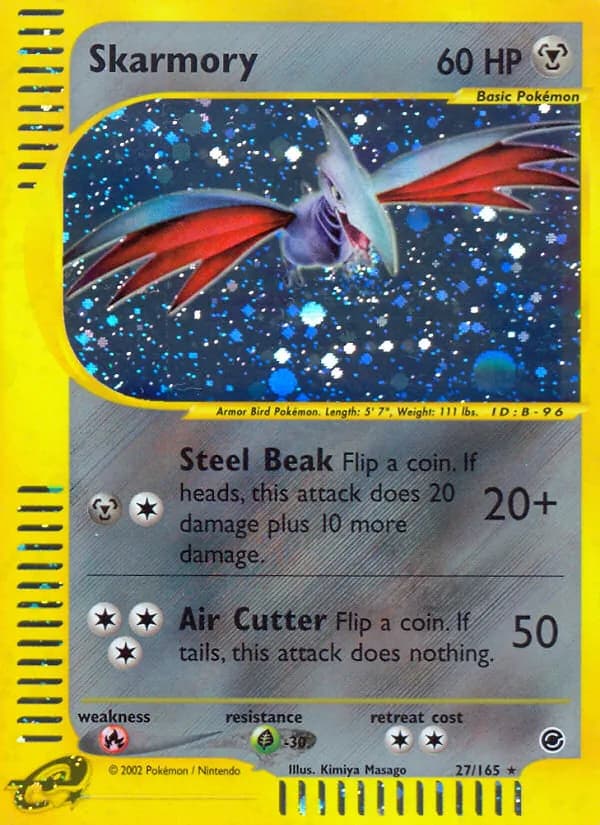 Skarmory card in English