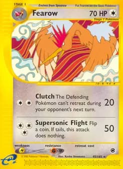 Fearow card in English