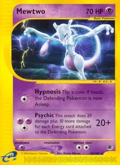 Mewtwo card in English