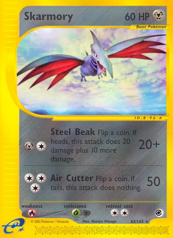 Skarmory card in English