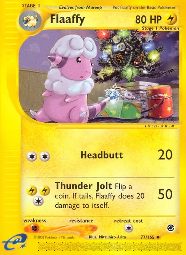 Flaaffy card in English