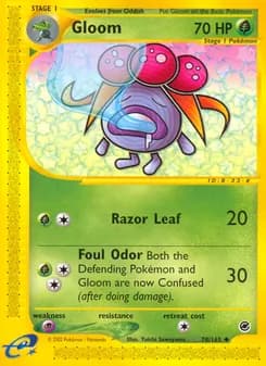 Gloom card in English