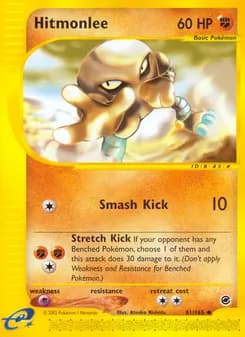 Hitmonlee card in English