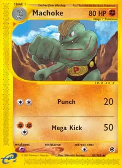 Machoke card in English