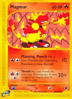 Magmar card in English