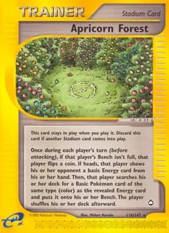 Apricorn Forest card in English