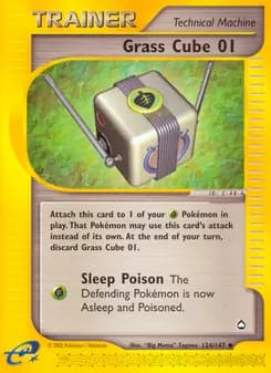 Grass Cube 01 card in English