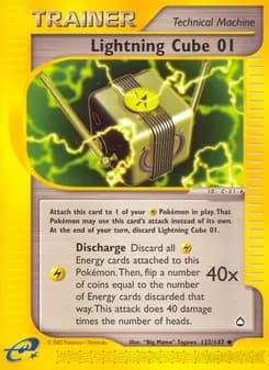 Lightning Cube 01 card in English