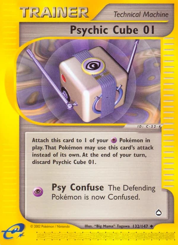 Psychic Cube 01 card in English