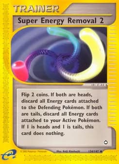 Super Energy Removal 2 card in English