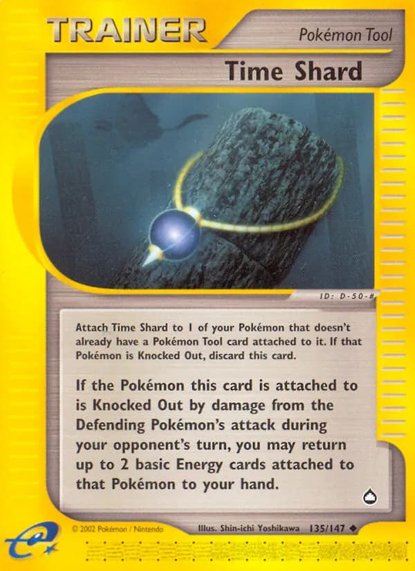 Time Shard card in English