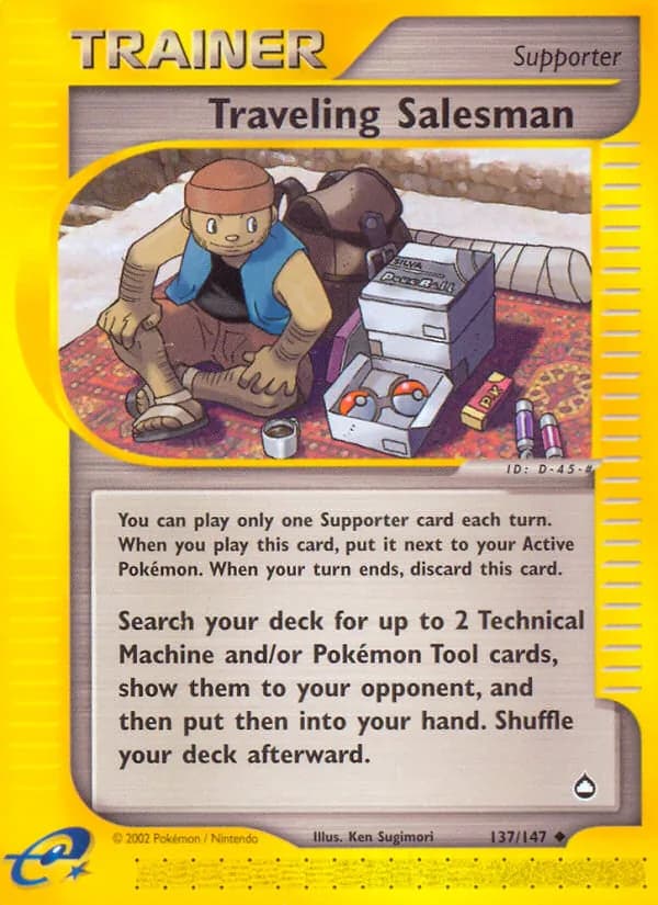 Traveling Salesman card in English